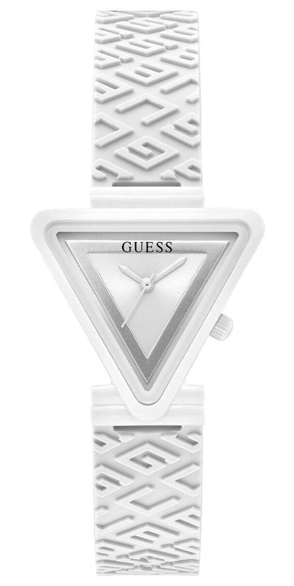 Guess GUGW0543L1 34 mm Beyaz Silikon Kordon Analog Kadın Kol Saati