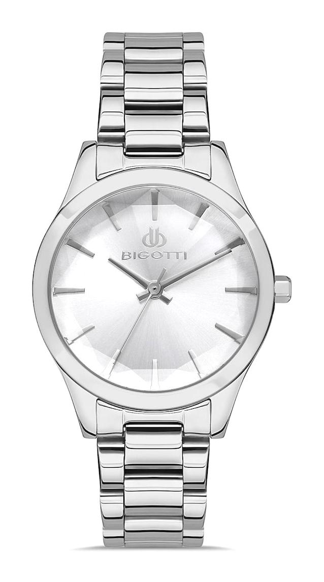 Bigotti BG.1.10395.1 36 mm Gri Çelik Kordon Analog Kadın Kol Saati