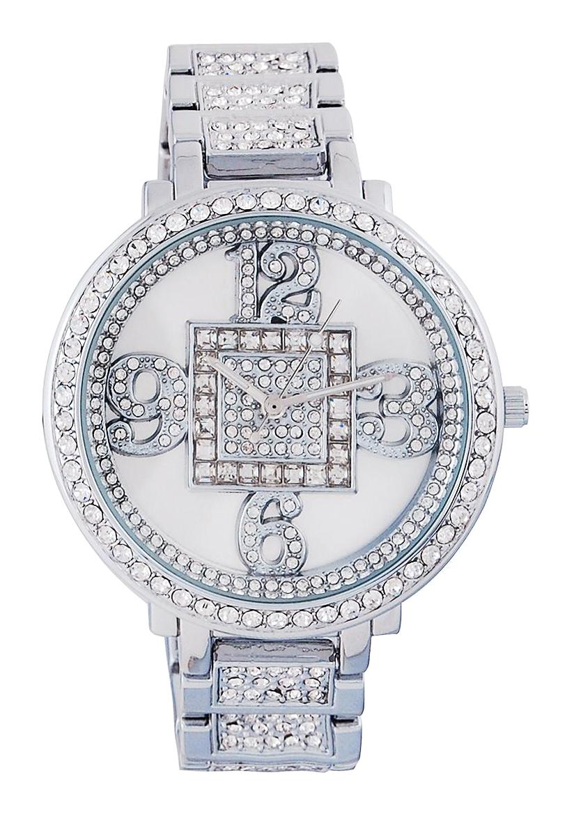 Chavin ST568 43.5 mm Gri Alloy-Çelik Kordon Analog Kadın Kol Saati