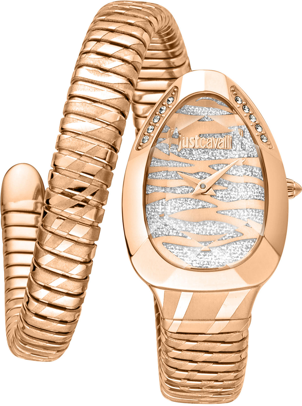 Just Cavalli JC1L225M0055 22 mm Rose Gold Çelik Kordon Analog Kadın Kol Saati