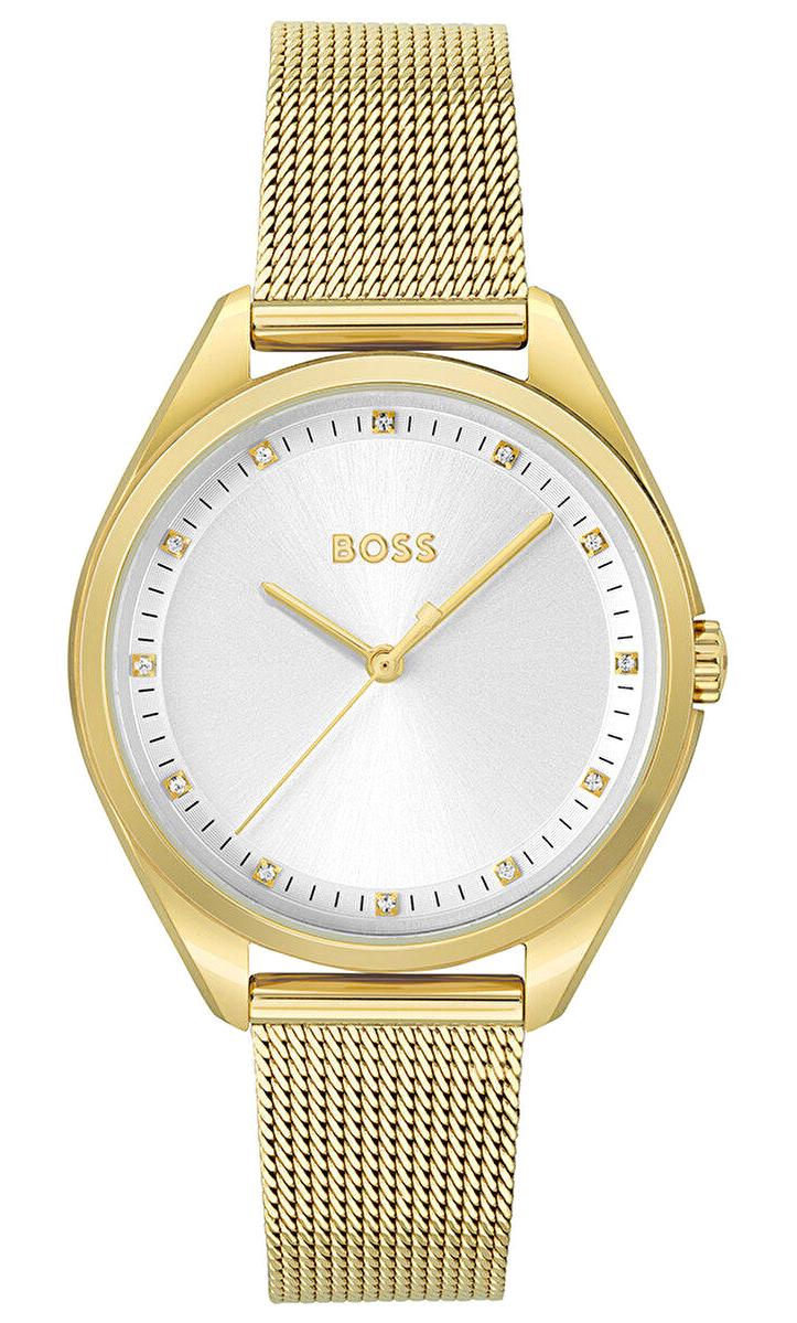 Hugo Boss HB1502669 37 mm Altın Çelik Kordon Analog Kadın Kol Saati