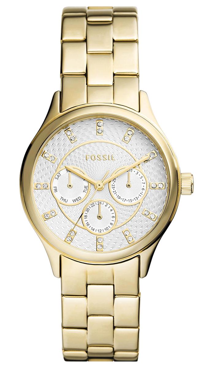 Fossil FBQ3912 36 mm Altın Çelik Kordon Analog Kadın Kol Saati