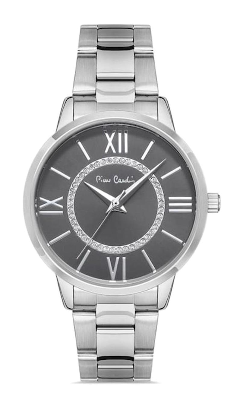 Pierre Cardin 800202F02 36 mm Gri Çelik Kordon Analog Kadın Kol Saati