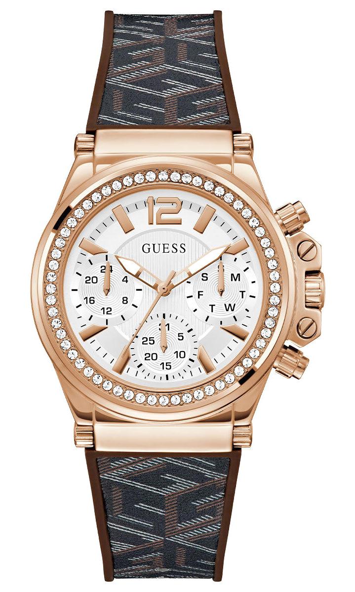 Guess GUGW0621L5 38 mm Kahverengi Deri Kordon Analog Kadın Kol Saati