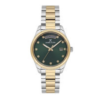Daniel Klein DK.1.13718.9 Takvimli 35 mm Altın-Gri Çelik Kordon Analog Kadın Kol Saati