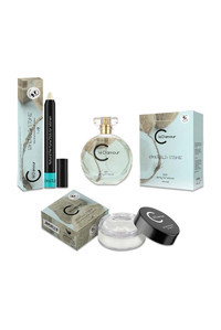 Cle D'Amour Emerald Stone 3 Parça Kadın Parfüm Seti EDP