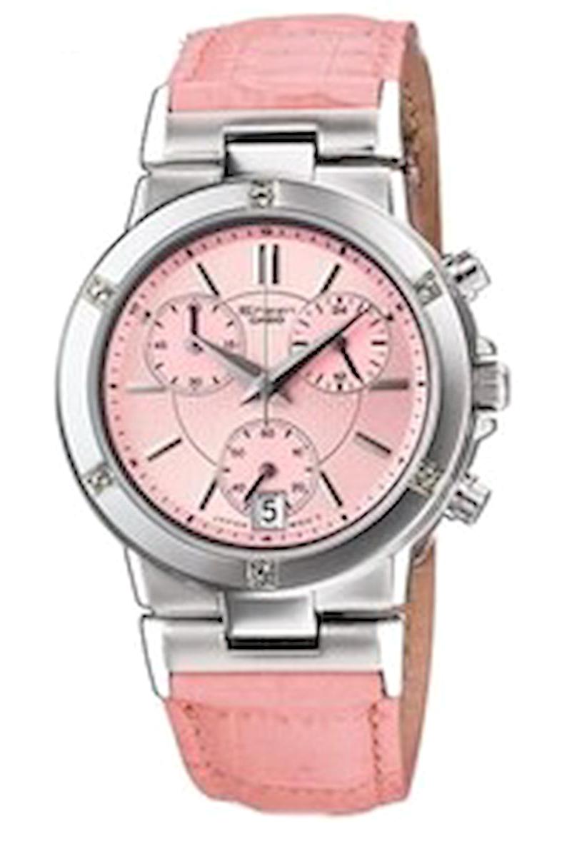 Casio SHN-5005L-4A2DR Takvimli 33 mm Pembe Deri Kordon Analog Kadın Kol Saati