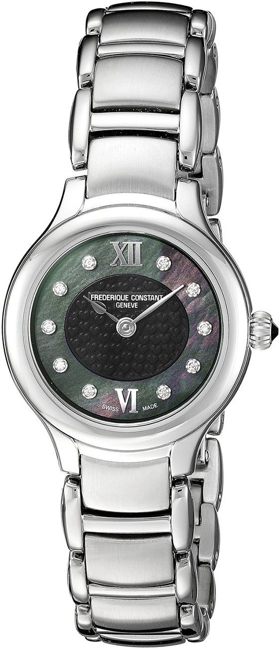 Frederique Constant FC200BHD1ER6B 32 mm Gri Çelik Kordon Analog Kadın Kol Saati