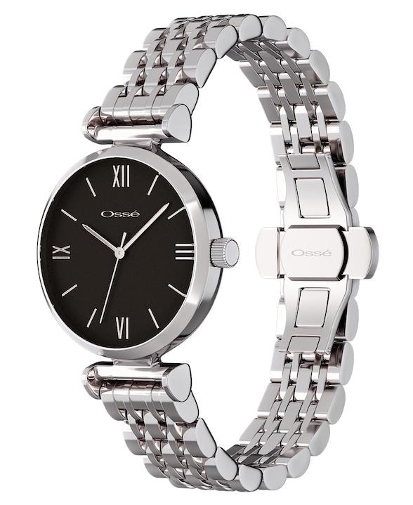 Osse 10104LA 32 mm Gri Metal Kordon Analog Kadın Kol Saati