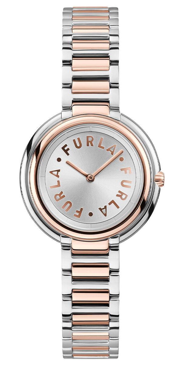 Furla FRWW00032002L5 30 mm Gri-Rose Gold Çelik Kordon Analog Kadın Kol Saati