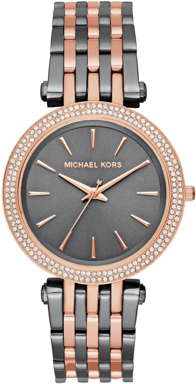 M&K MK3584 39 mm Gri-Rose Gold Çelik Kordon Analog Kadın Kol Saati