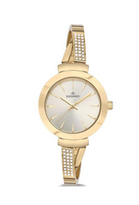Elegangs EL2444.2 31 mm Altın Çelik Kordon Analog Kadın Kol Saati