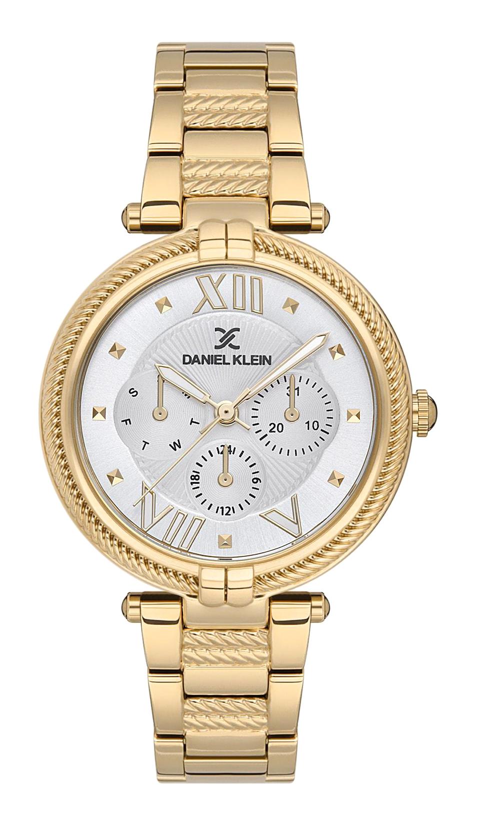 Daniel Klein DK.FT.1.183 31-35 mm Altın Çelik Kordon Analog Kadın Kol Saati