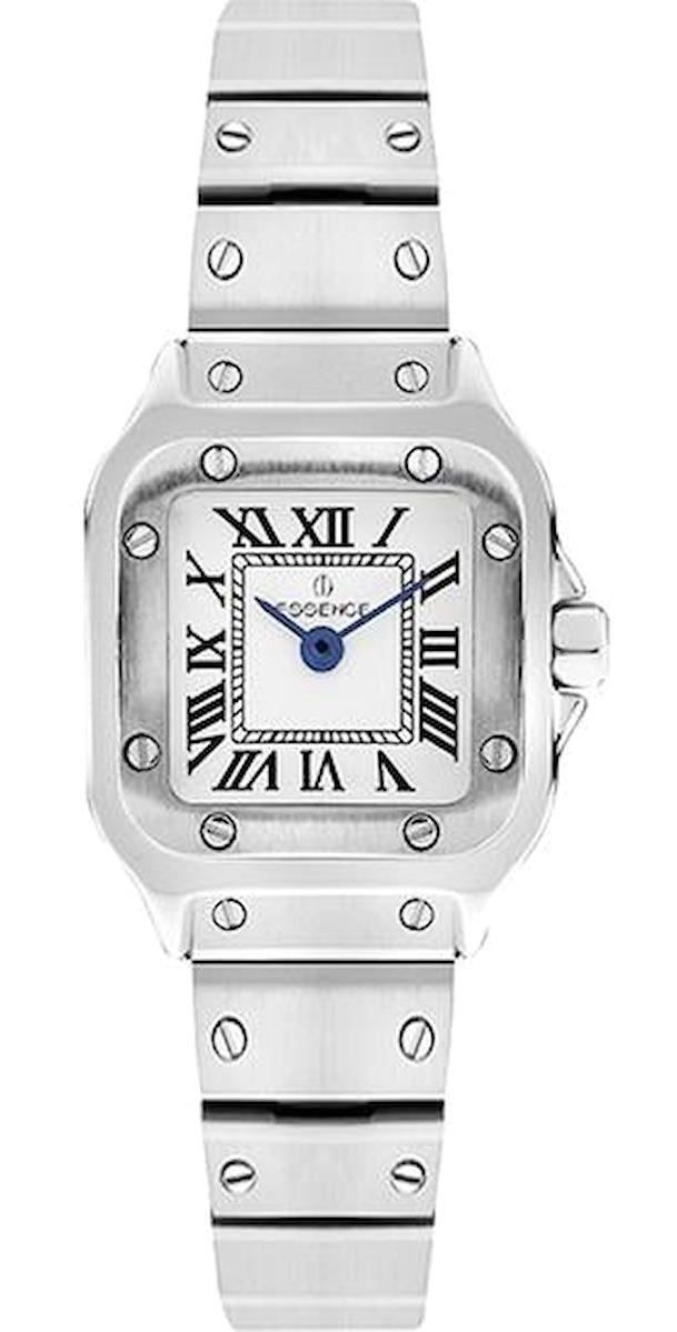 Essence D1142.330 23 mm Gri Çelik Kordon Analog Kadın Kol Saati