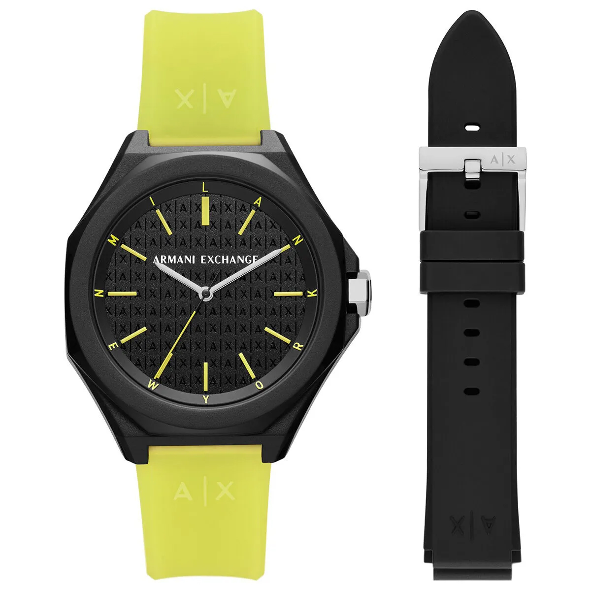 Armani Exchange AX7155 40 mm Sarı Silikon Kordon Analog Kadın Kol Saati