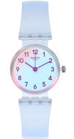 Swatch LK396 20-25 mm Mavi Silikon Kordon Analog Kadın Kol Saati