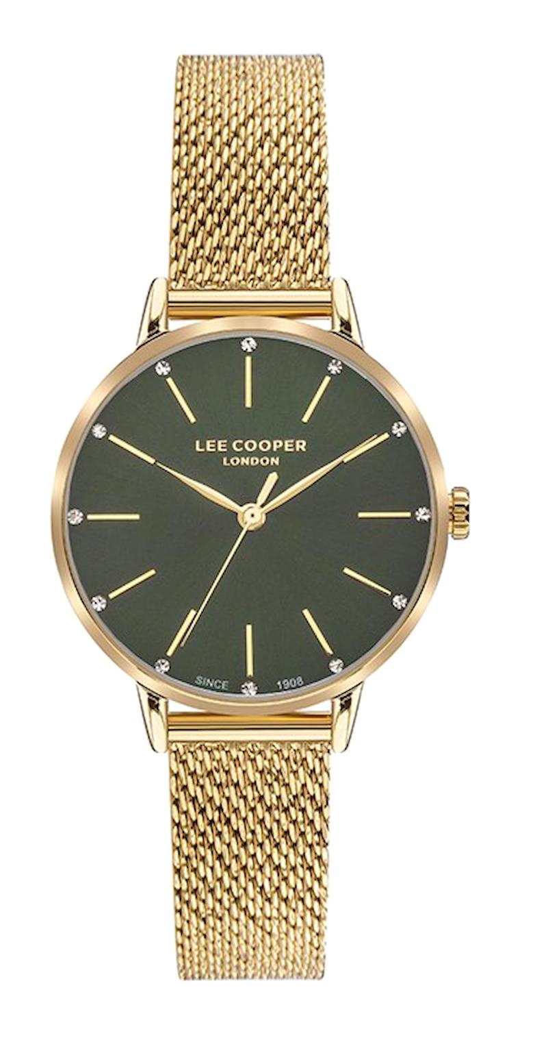 Lee Cooper LC07473.170 40 mm Altın Metal Kordon Analog Kadın Kol Saati