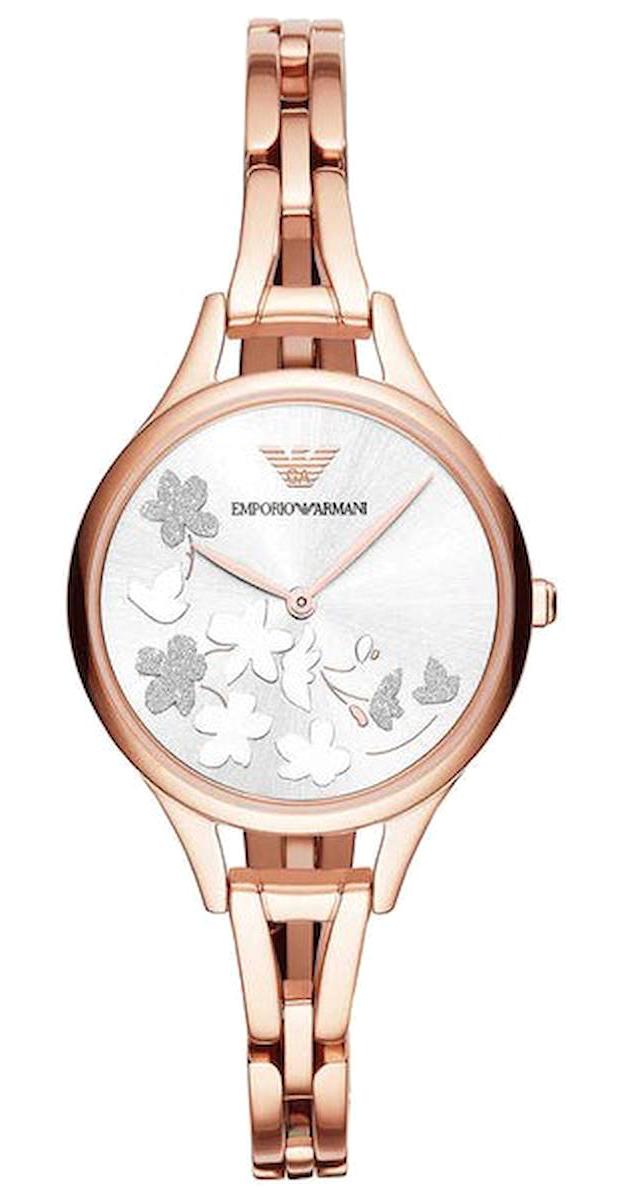 Emporio Armani AR11108 32 mm Bronz Çelik Kordon Analog Kadın Kol Saati