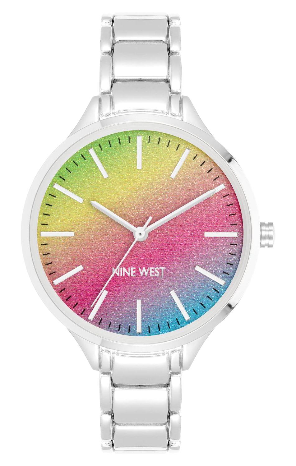 Nine West NW-2853RBSV 36 mm Gri Metal Kordon Analog Kadın Kol Saati