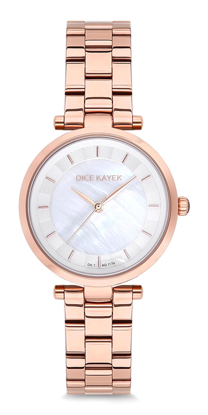 Dice Kayek DK.1.AG1174.03 36 mm Rose Gold Çelik Kordon Analog Kadın Kol Saati