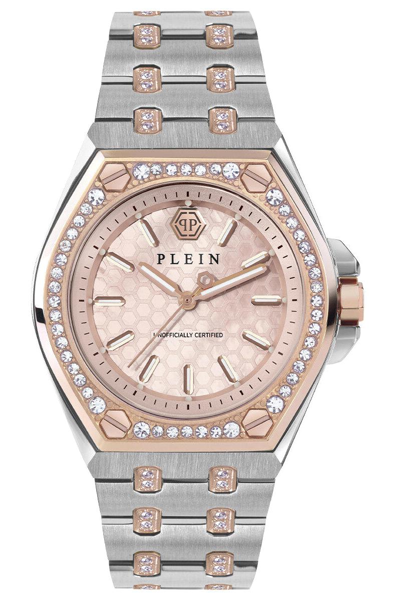 Philipp Plein PWJAA1323 38 mm Gri-Rose Gold Çelik Kordon Analog Kadın Kol Saati