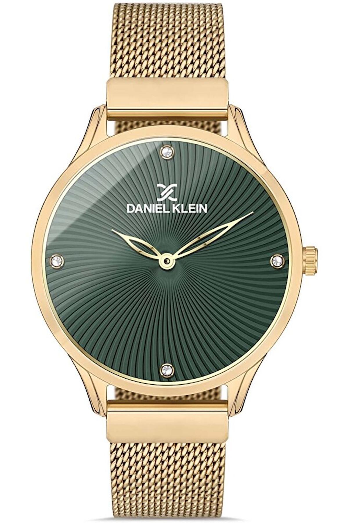 Daniel Klein DK.1.12967.2 36 mm Altın Metal Kordon Analog Kadın Kol Saati