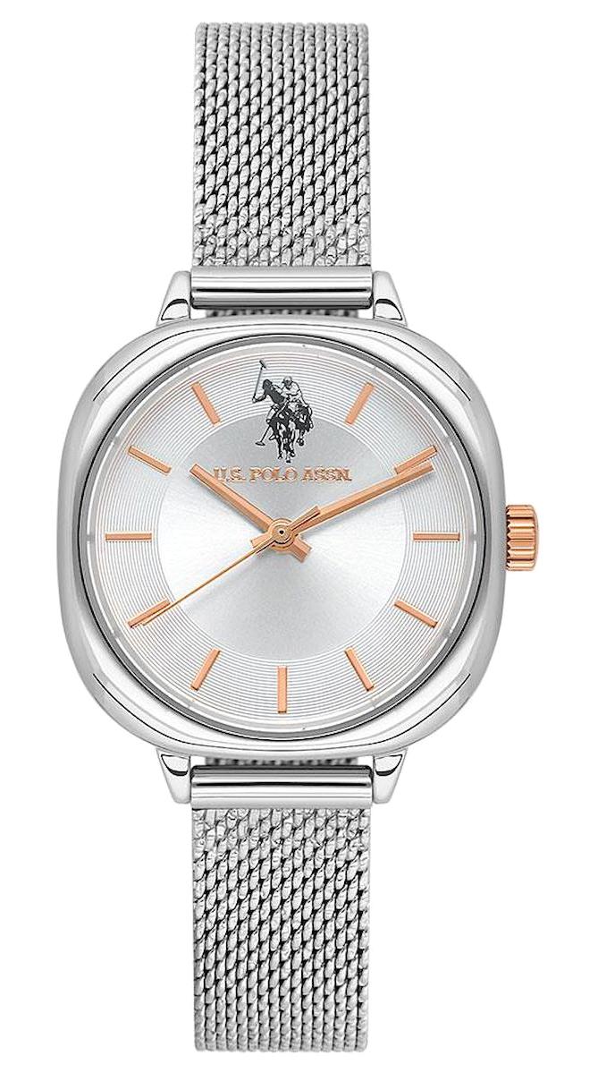 U.S. Polo Assn USPA2087-05 36 mm Gri Çelik Kordon Analog Kadın Kol Saati