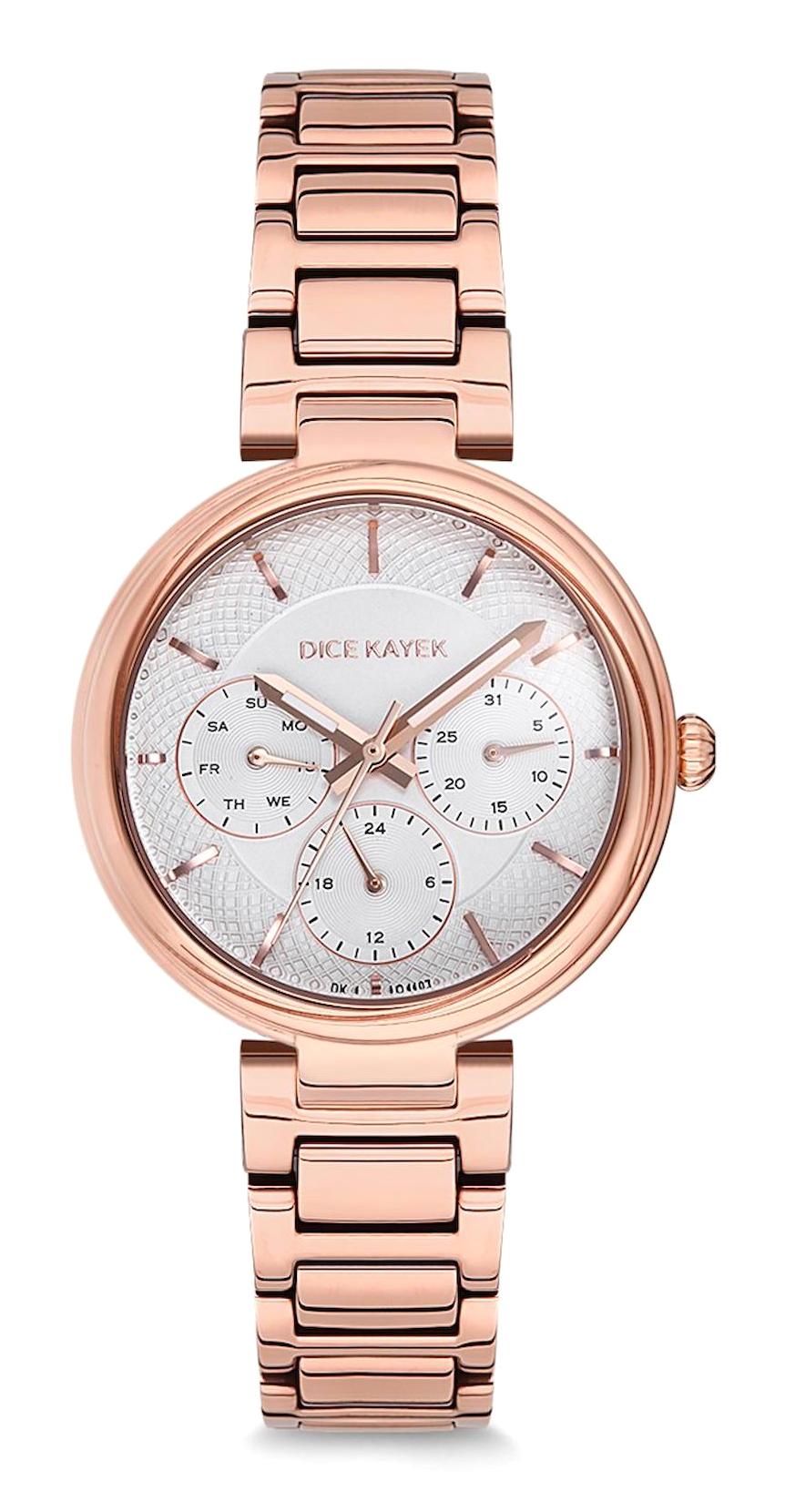 Dice Kayek DK.1.AG1187.03 35 mm Rose Gold Çelik Kordon Analog Kadın Kol Saati