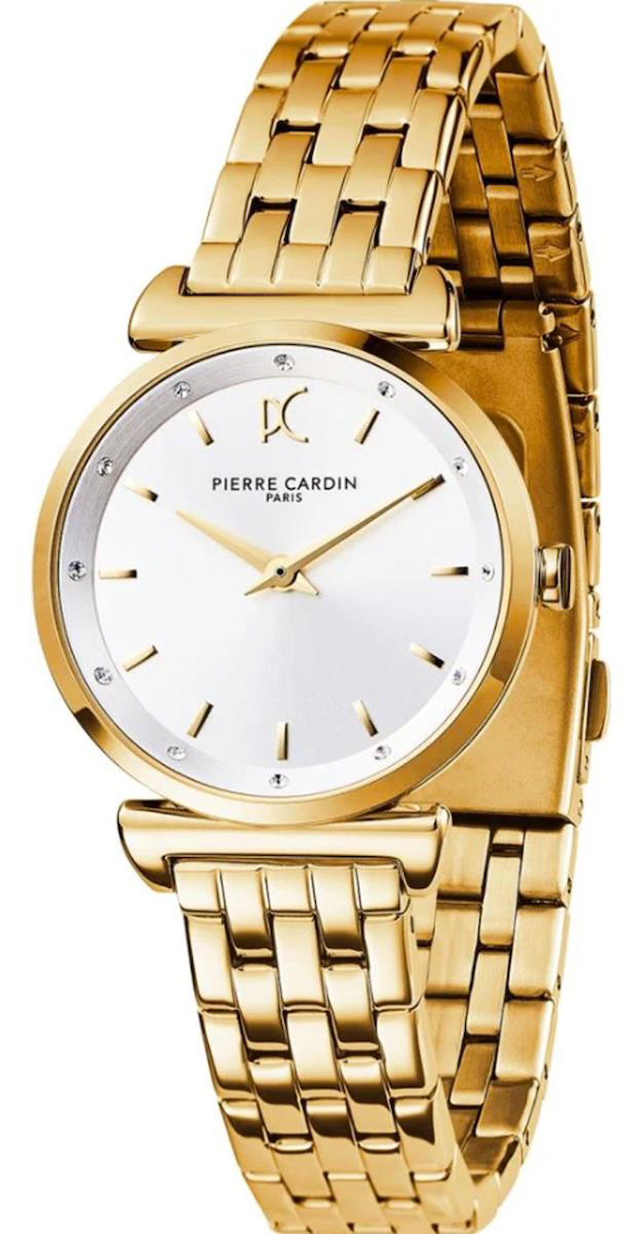 Pierre Cardin CF.0801.SE 30 mm Altın Çelik Kordon Analog Kadın Kol Saati