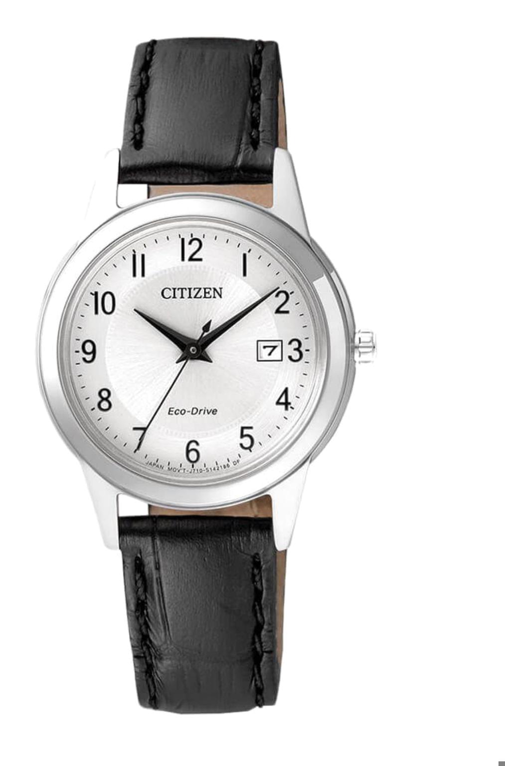 Citizen FE1081-08A 29.4 mm Siyah Deri Kordon Analog Kadın Kol Saati