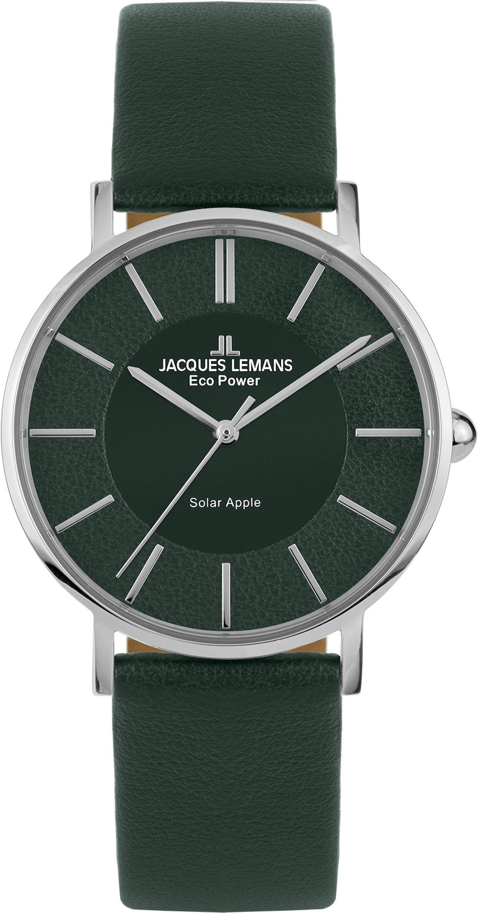 Jacques Lemans 1-2113D 38 mm Yeşil Deri Kordon Analog Kadın Kol Saati