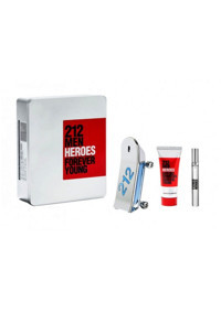 Carolina Herrera Herrera 212 Heroes 3 Parça Erkek Parfüm Seti EDT