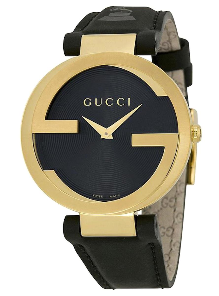 Gucci YA133312 34 mm Rose Gold Deri Kordon Analog Kadın Kol Saati