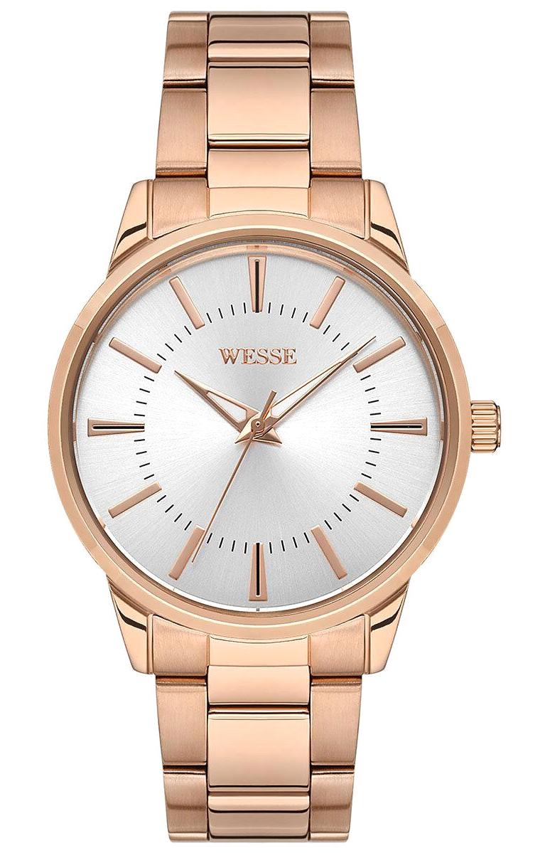 Wesse WWL104406 36 mm Altın Çelik Kordon Analog Kadın Kol Saati