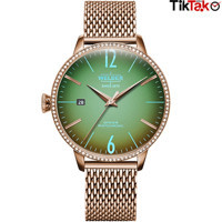 Welder Watch WRC684 Takvimli 38 mm Rose Gold Çelik Kordon Analog Kadın Kol Saati