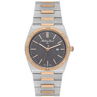 Mathey-Tissot D117RS Takvimli 36 mm Altın-Gri Çelik Kordon Analog Kadın Kol Saati