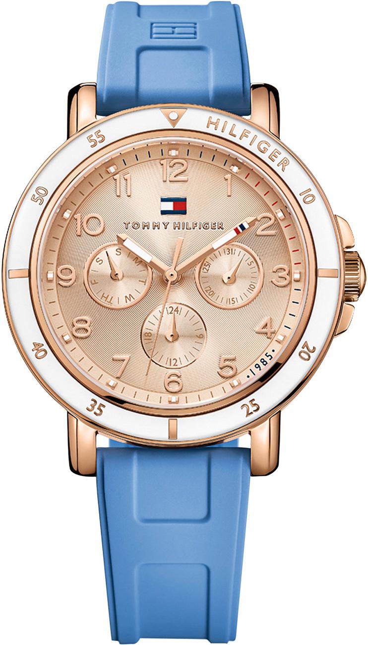 Tommy Hilfiger TH1781512 40 mm Turkuaz Silikon Kordon Analog Kadın Kol Saati
