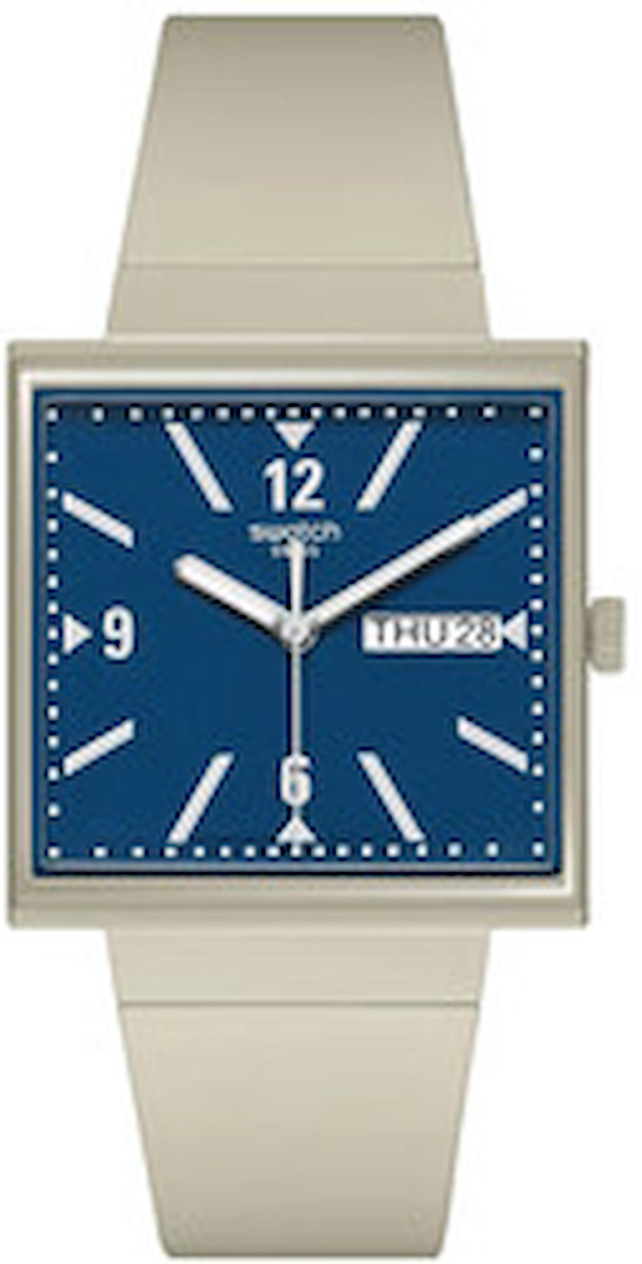 Swatch SO34T700 31-35 mm Gri Çelik Kordon Analog Kadın Kol Saati