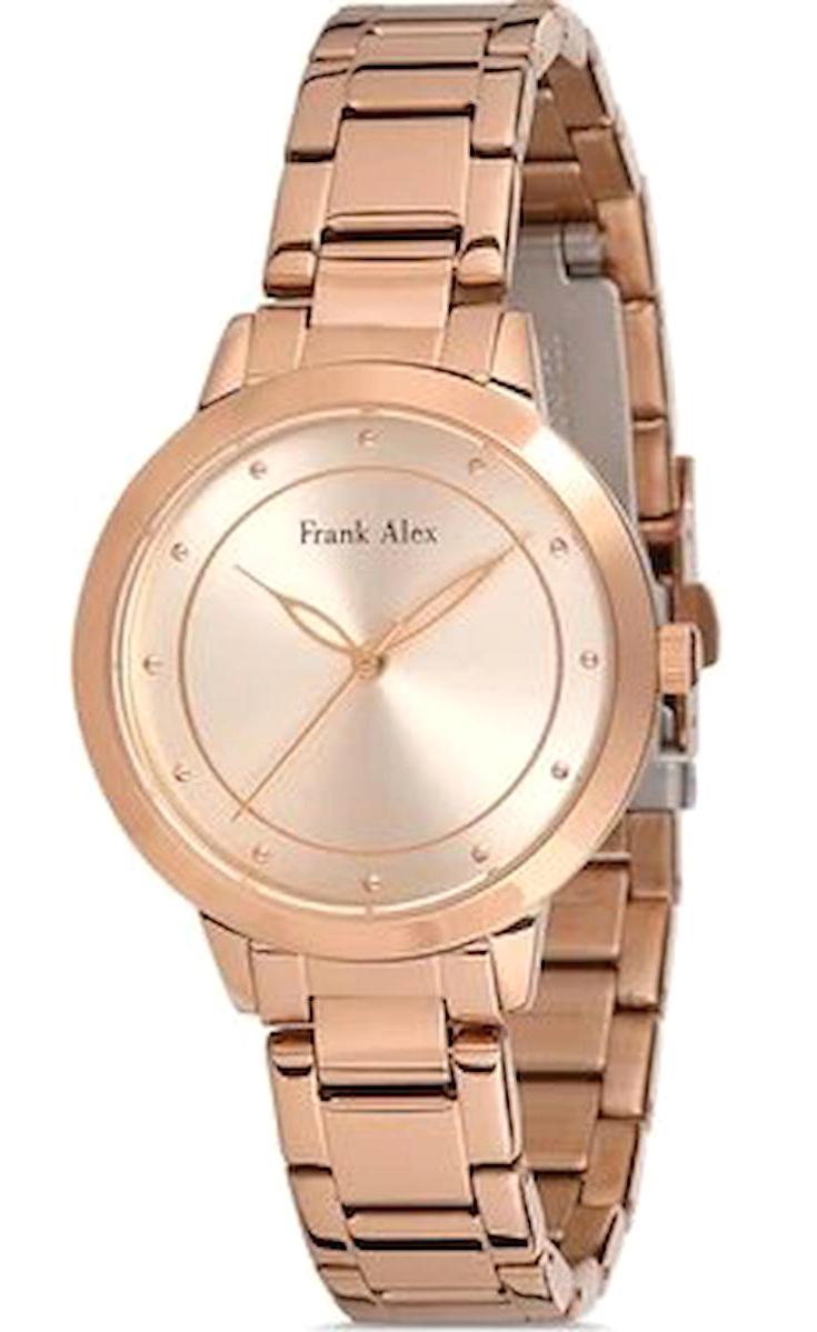 Frank Alex FA.11224M.01 35 mm Rose Gold Metal Kordon Analog Kadın Kol Saati