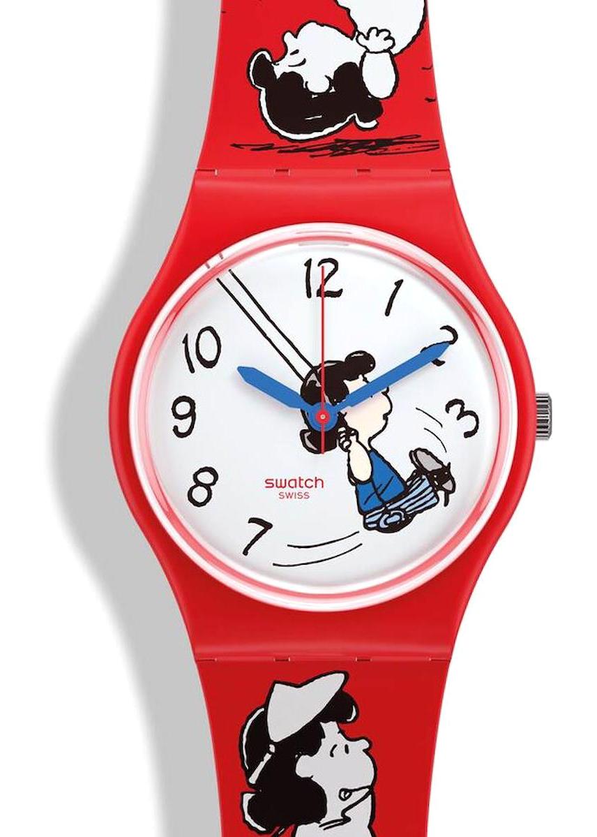 Swatch SO28Z106 34 mm Turuncu Metal Kordon Analog Kadın Kol Saati