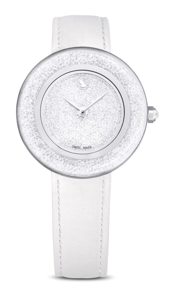 Swarovski 5668887 33 mm Beyaz Çelik Kordon Analog Kadın Kol Saati