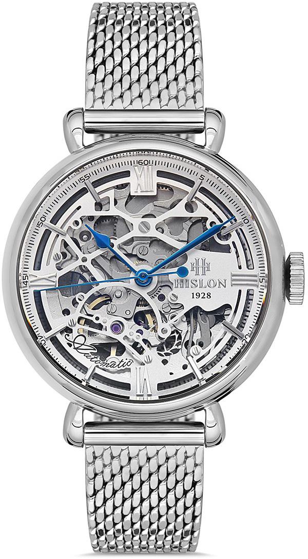 Hislon QD100S-16SS 36-40 mm Gri Çelik Kordon Analog Kadın Kol Saati