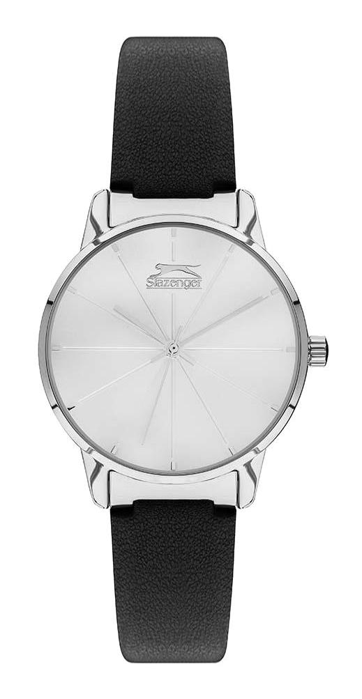 Slazenger SL.09.2031.3.01 34 mm Siyah Deri Kordon Analog Kadın Kol Saati