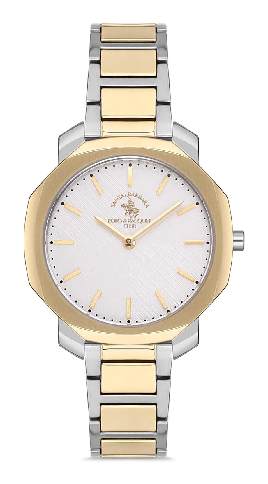 Santa Barbara Polo & Racquet Club SB.1.10207.4 31-35 mm Gri-Rose Gold Çelik Kordon Analog Kadın Kol Saati