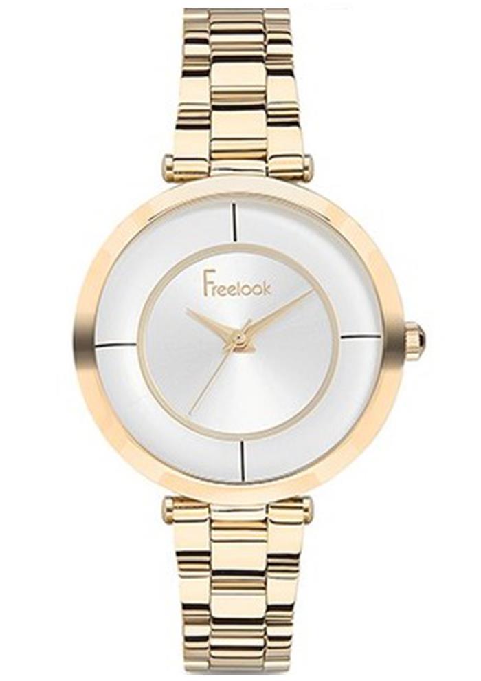 Freelook F.8.1001.10 36 mm Altın Çelik Kordon Analog Kadın Kol Saati