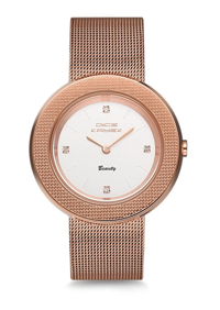 Dice Kayek DK.1.AG1317.01 21 mm Rose Gold Çelik Kordon Analog Kadın Kol Saati