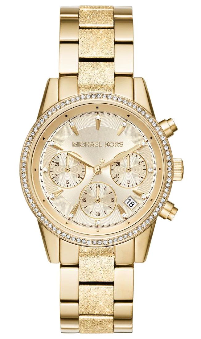 Michael Kors MK6597 Takvimli 38 mm Altın Çelik Kordon Analog Kadın Kol Saati
