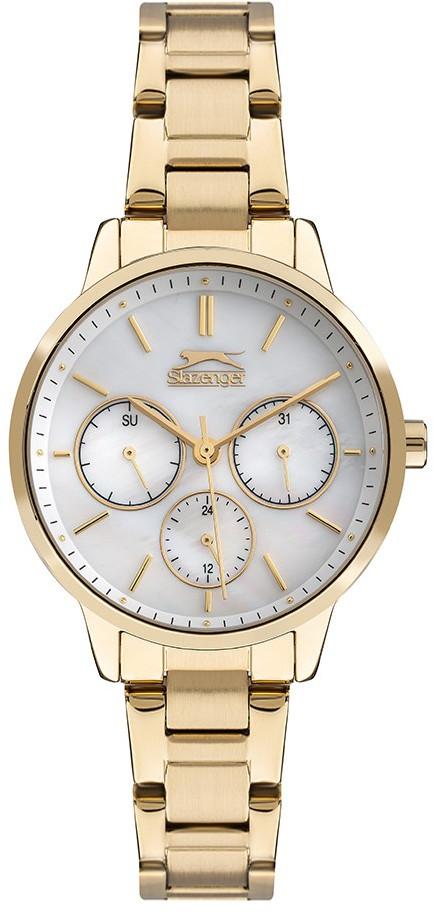 Slazenger SL.09.2005.4.03 Takvimli 36 mm Altın Çelik Kordon Analog Kadın Kol Saati
