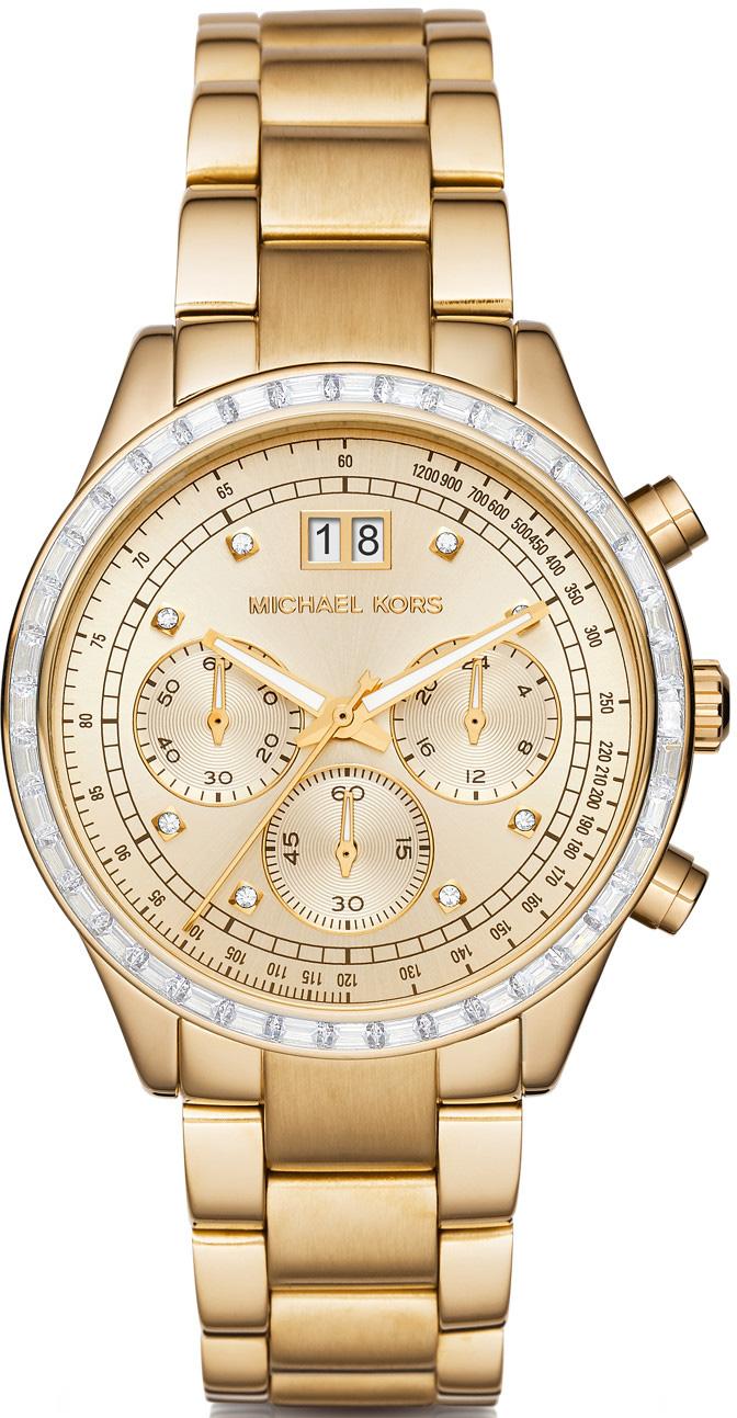 Michael Kors MK6187 Takvimli 40 mm Altın Çelik Kordon Analog Kadın Kol Saati