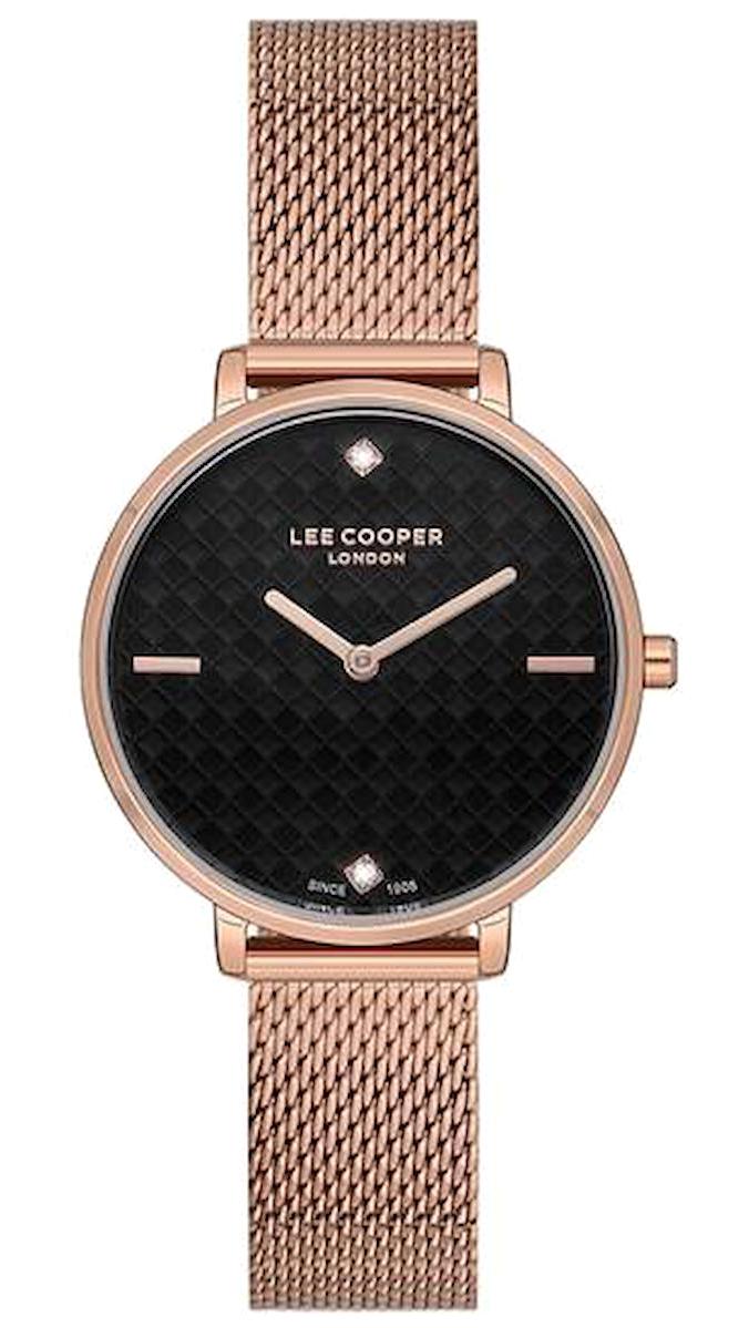 Lee Cooper LC07117.450 40 mm Rose Gold Çelik Kordon Analog Kadın Kol Saati